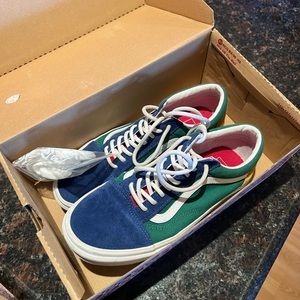 yacht club VANS with new laces